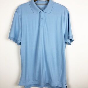 Charles Tyrwhitt Classic Pique Polo Sky Blue Sz L